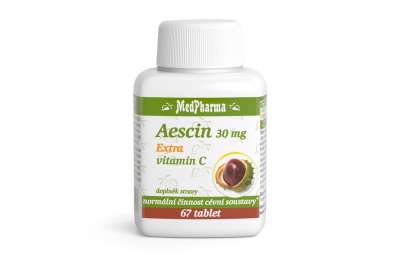 Medpharma Aescin 30 mg Extra vitamin C 67 tablet